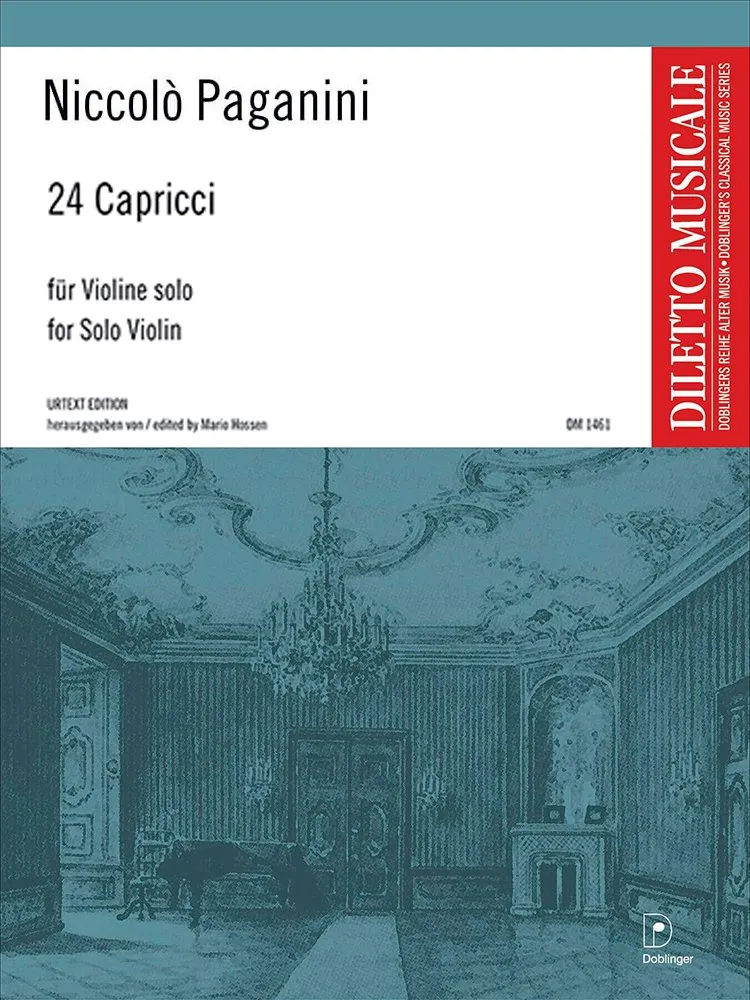Niccolò PAGANINI — 24 Capricci für Violine solo