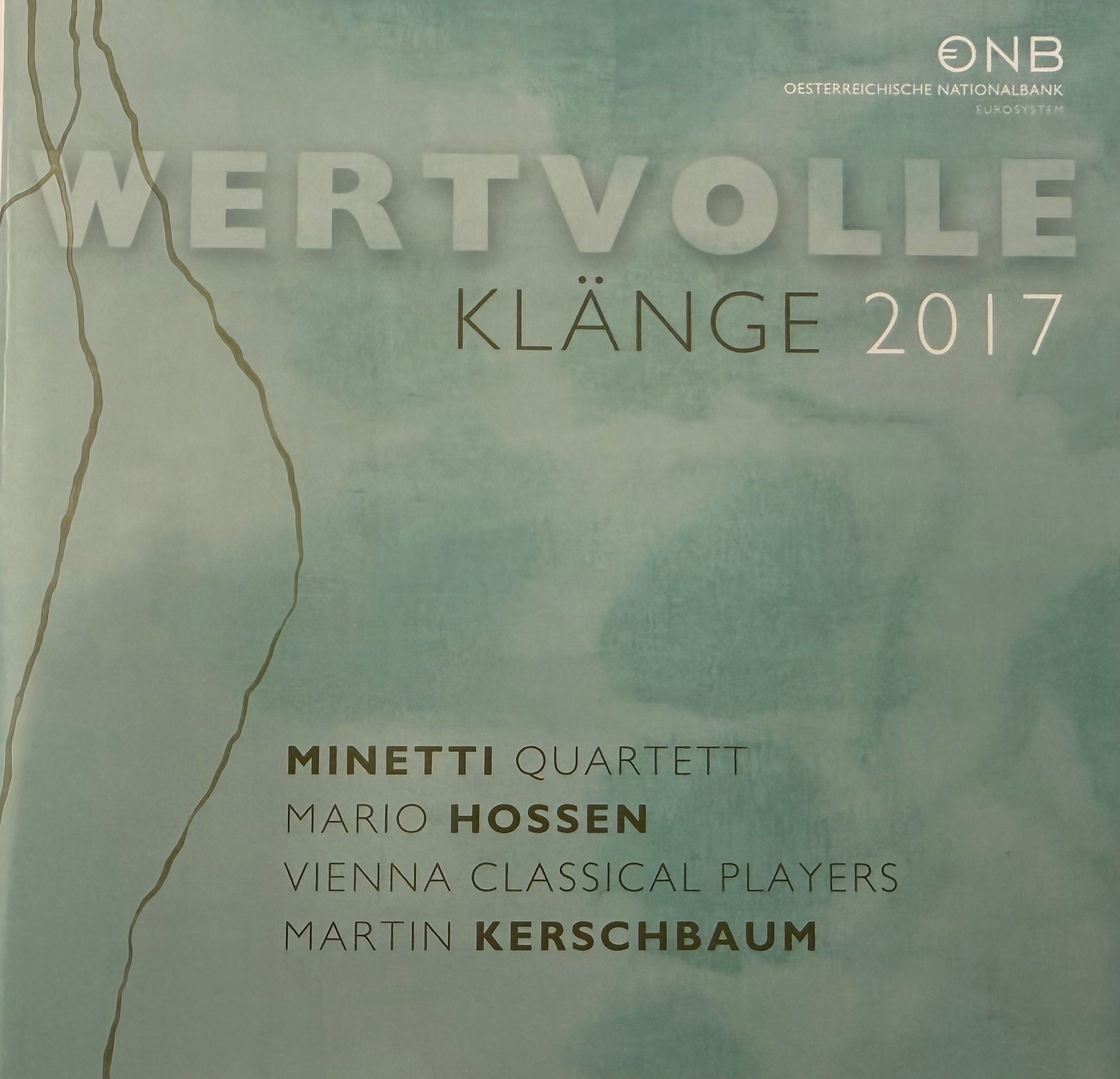 Various Composers — Wertvolle Klänge 2017