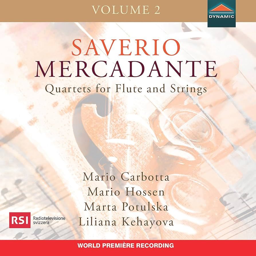 S. Mercadante — Quartets for Flute & Strings