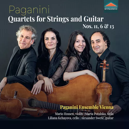 N. Paganini — Quartets for Strings and Guitar